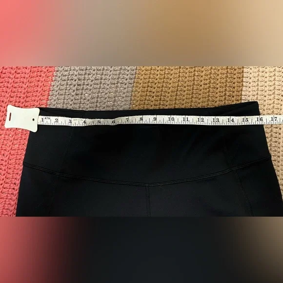 Under Armour Set of Two Black Leggings; one cropped, one full length. Women’s XL - Picture 2 of 13